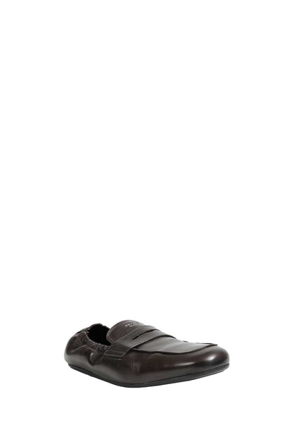 Suffle Antiqued Leather Loafers