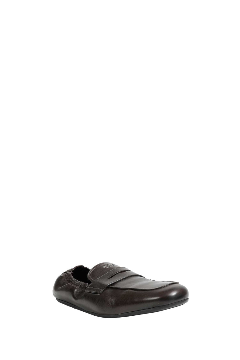 
              PRADA Suffle Antiqued Leather Loafers man
            