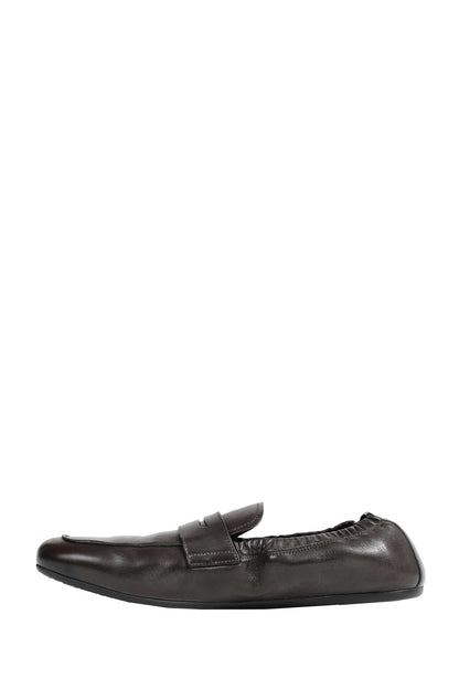 Suffle Antiqued Leather Loafers