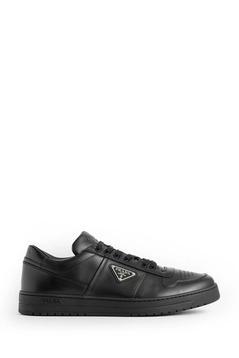 Black Downtown Leather Sneakers - Antonioli.eu