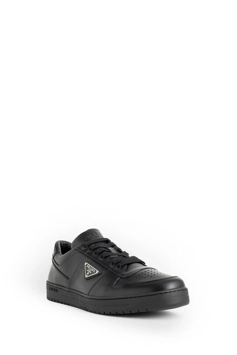 Black Downtown Leather Sneakers - Antonioli.eu
