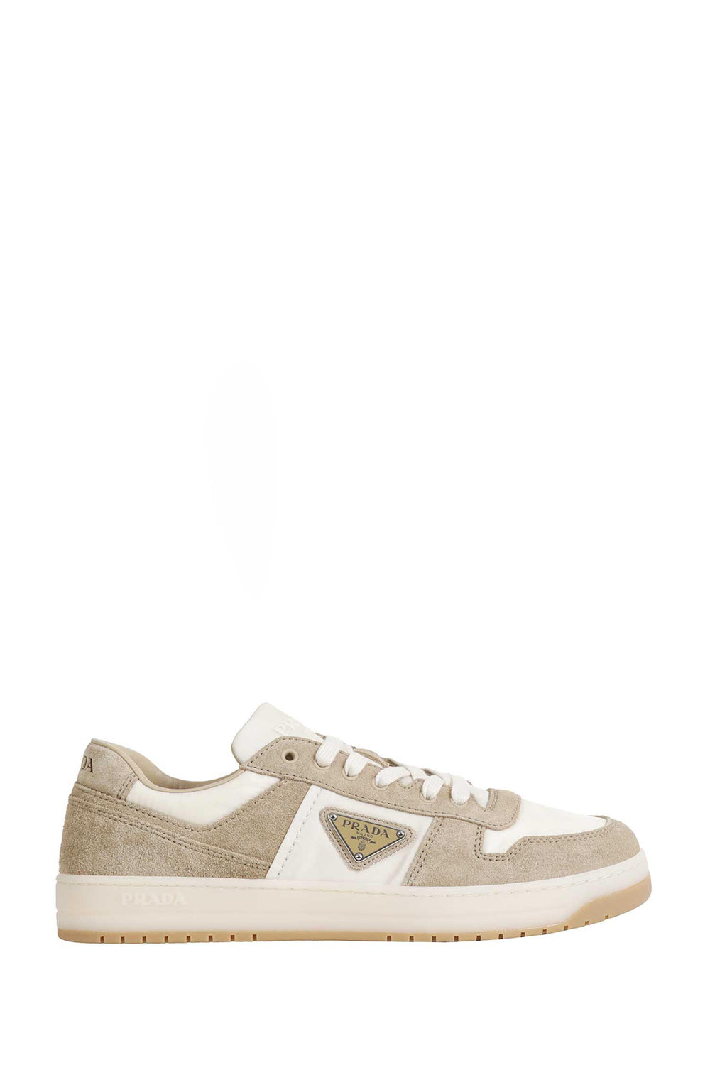 PRADA Downtown Re-Nylon and Suede Sneakers man