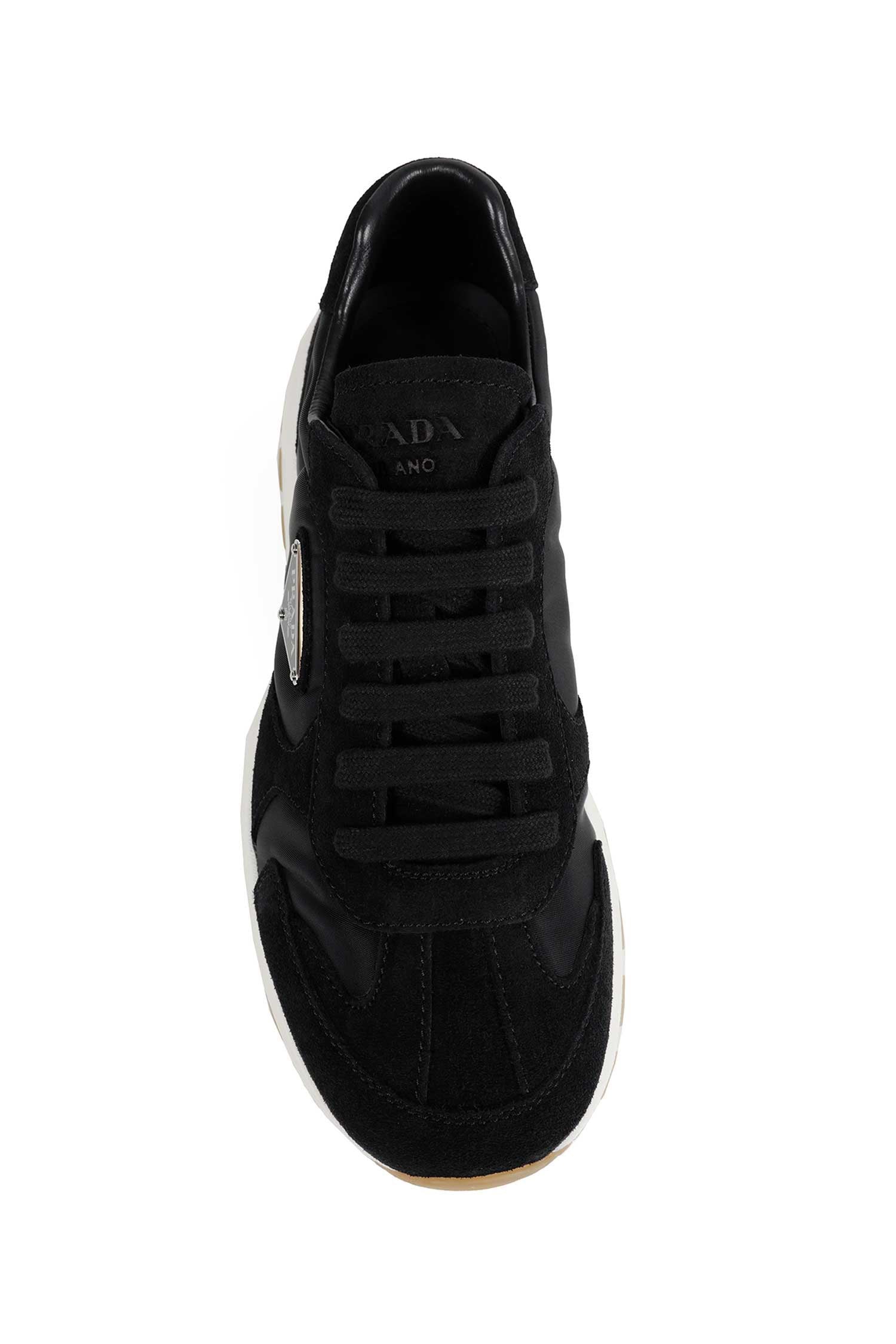 Prax Suede And Re-Nylon Sneakers