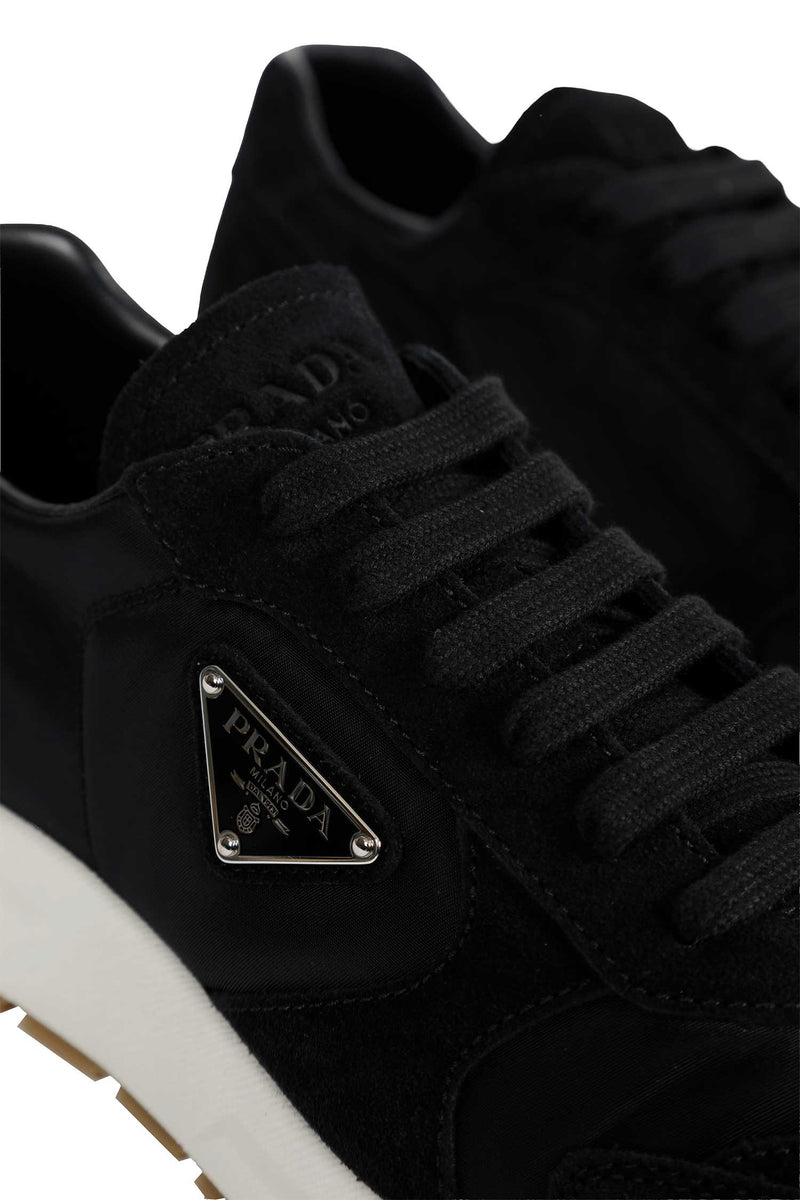 PRADA Prax Suede And Re-Nylon Sneakers man