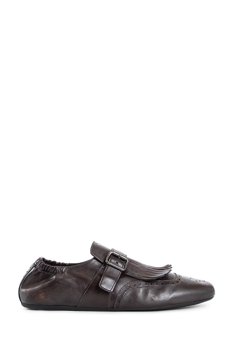 PRADA MAN BROWN LOAFERS & FLATS - Antonioli.eu
