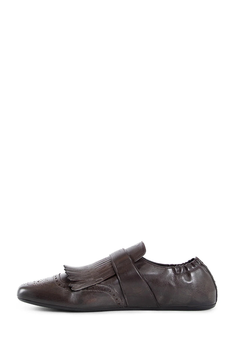 PRADA MAN BROWN LOAFERS & FLATS - Antonioli.eu