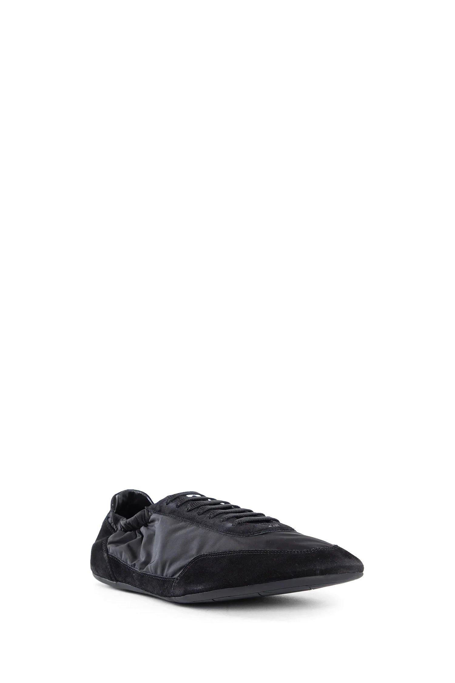 Collapse Re-Nylon and Suede Sneakers