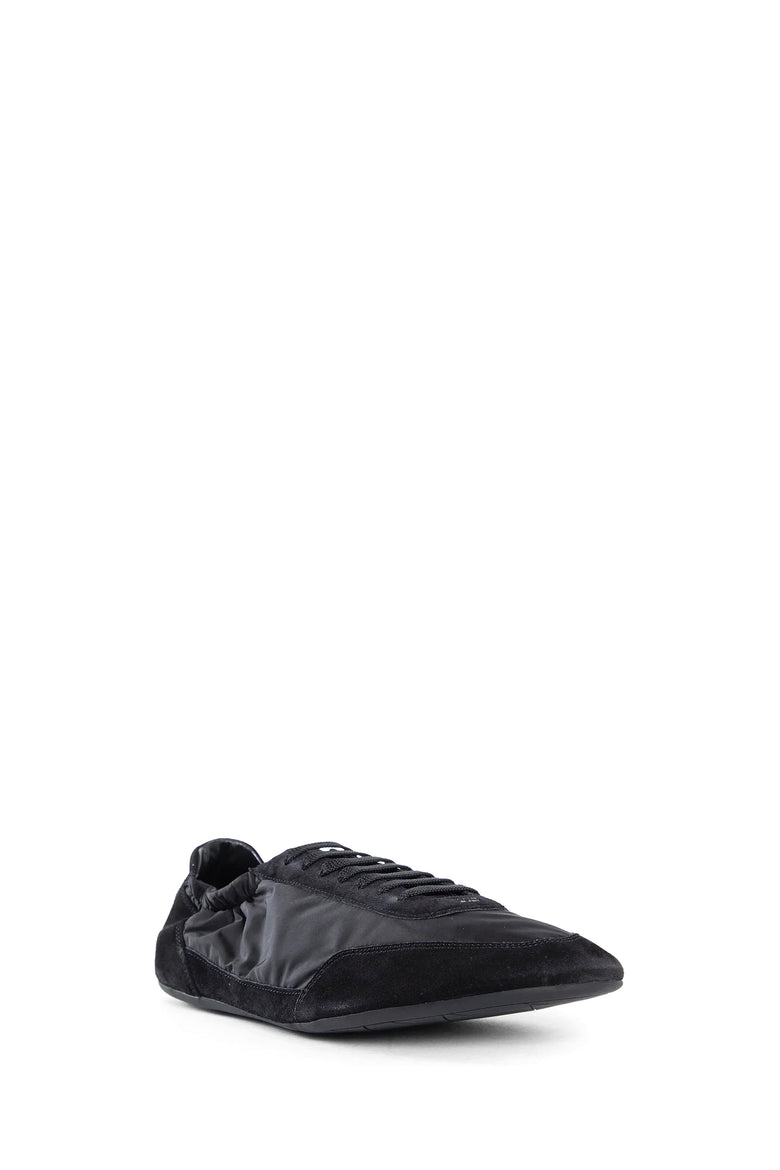 Collapse Re-Nylon and Suede Sneakers