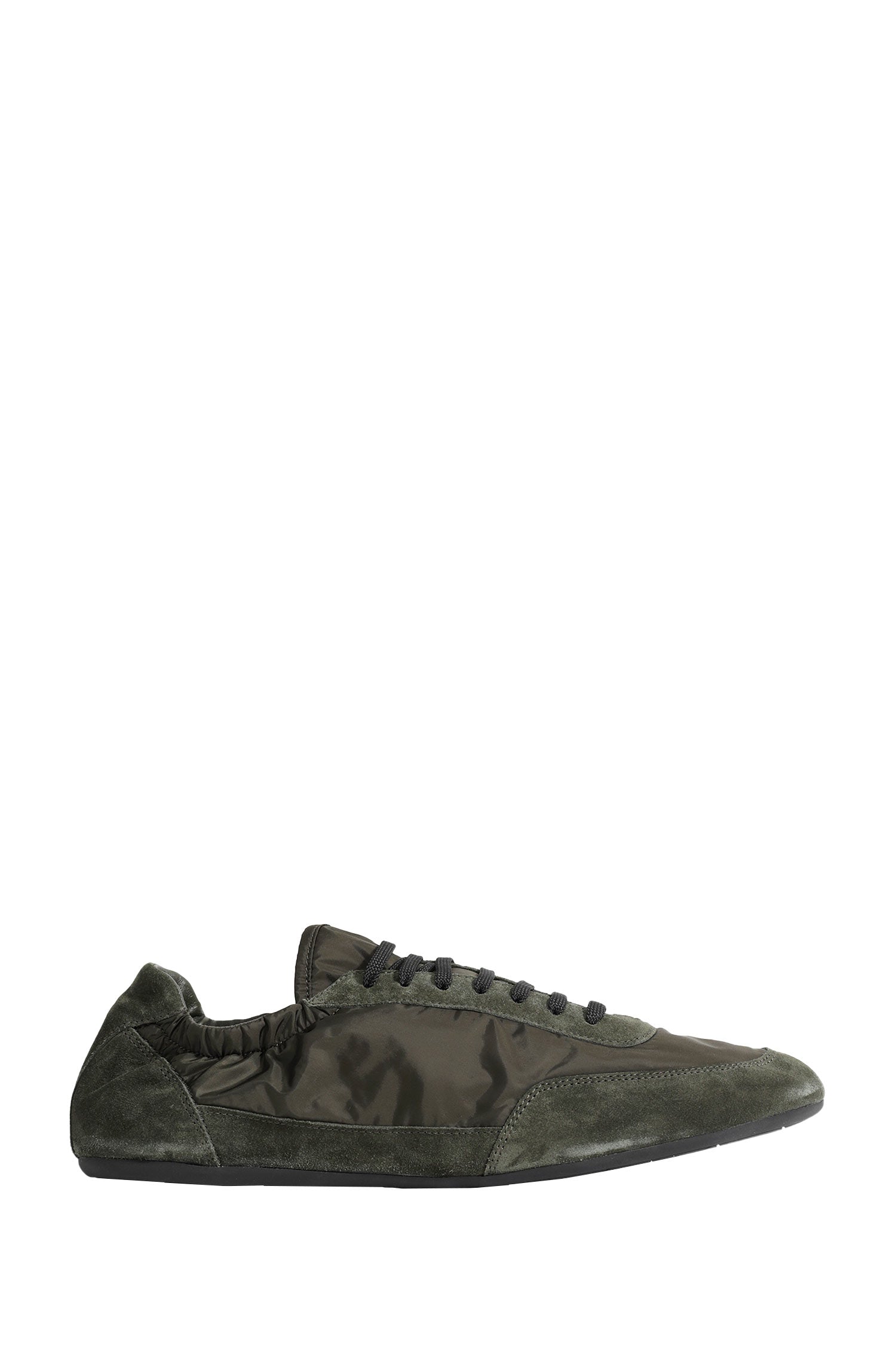 PRADA Collapse Re-Nylon And Suede Sneakers man