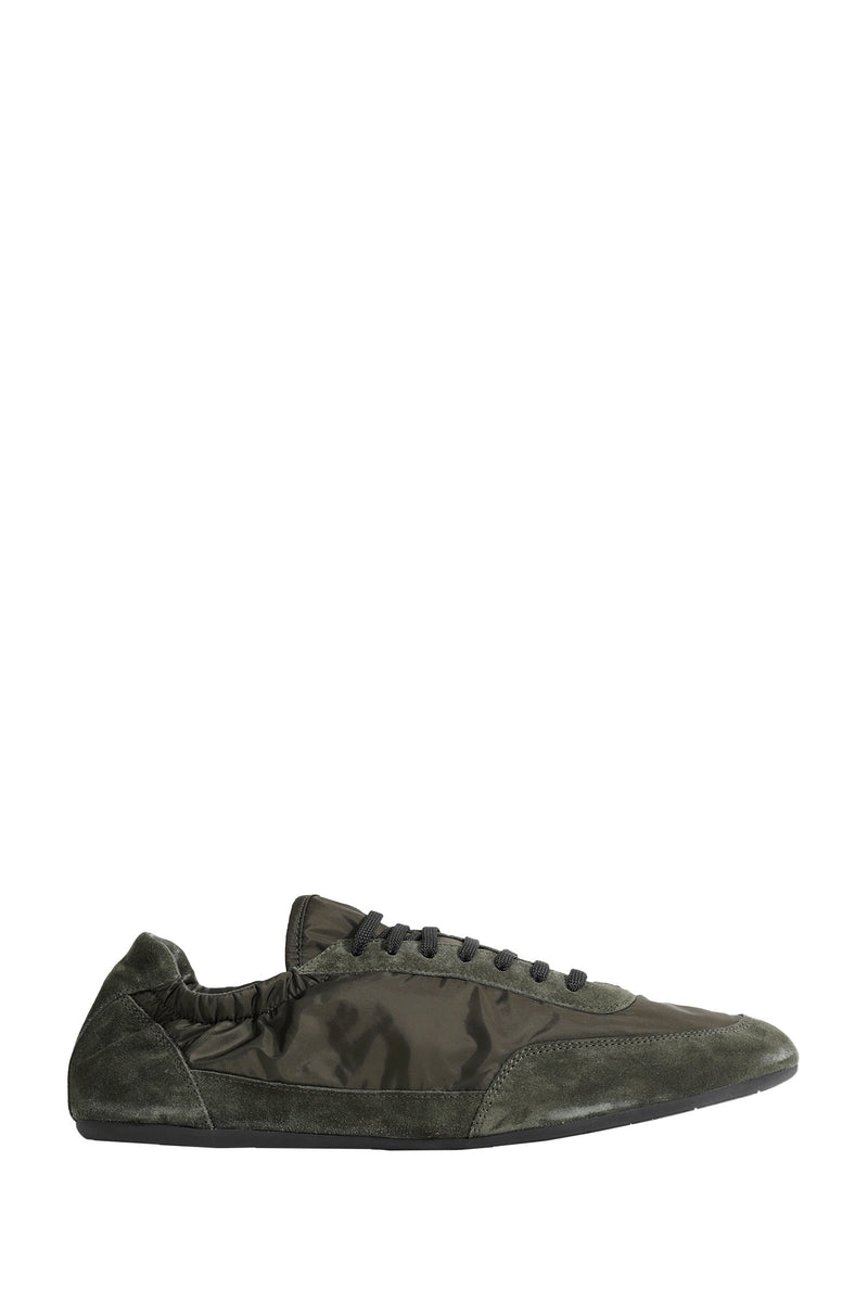 PRADA Collapse Re-Nylon And Suede Sneakers man