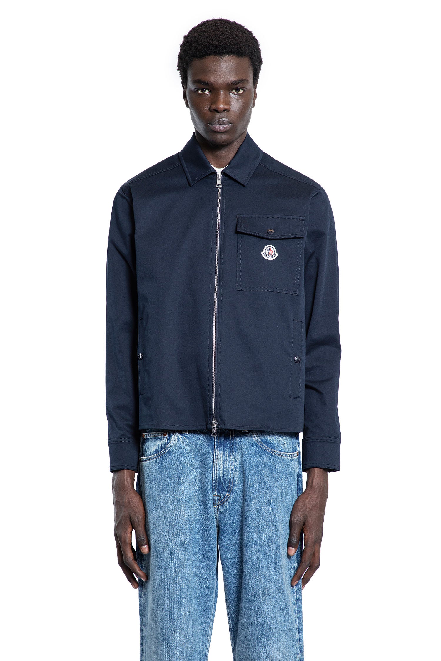 MONCLER MAN BLUE JACKETS