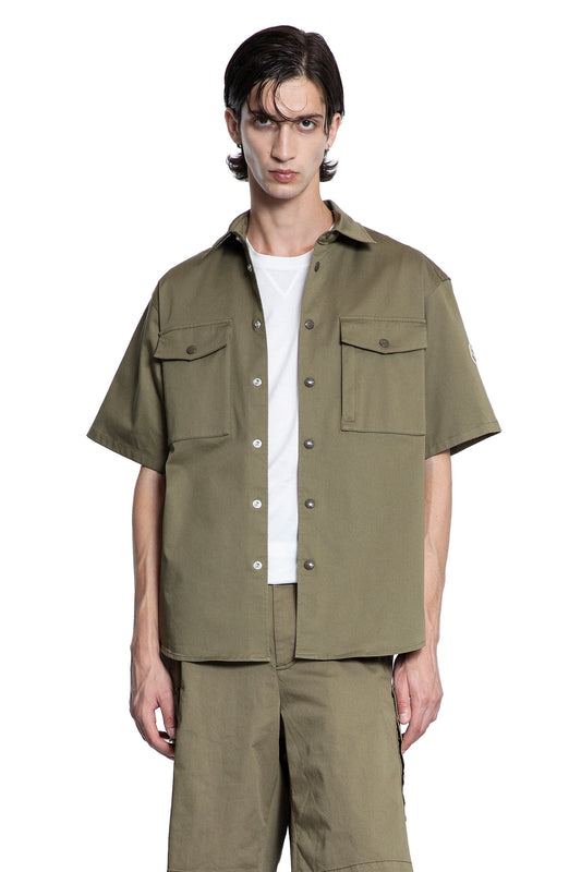 Cotton Gabardine Short Sleeve Shirt - Antonioli.eu