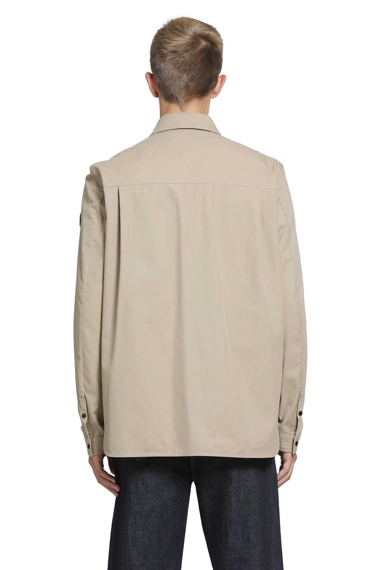 MONCLER Brushed Cotton Shirt man