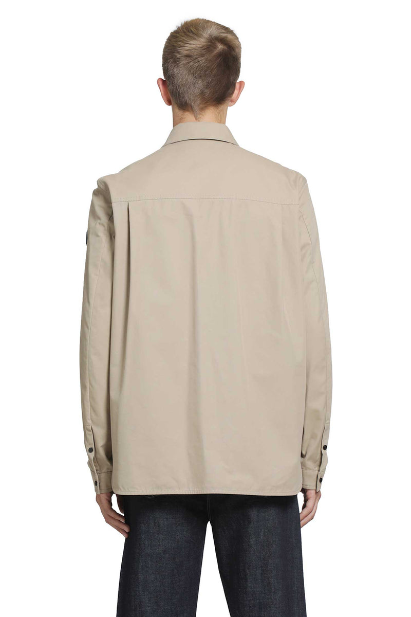 MONCLER Brushed Cotton Shirt man
