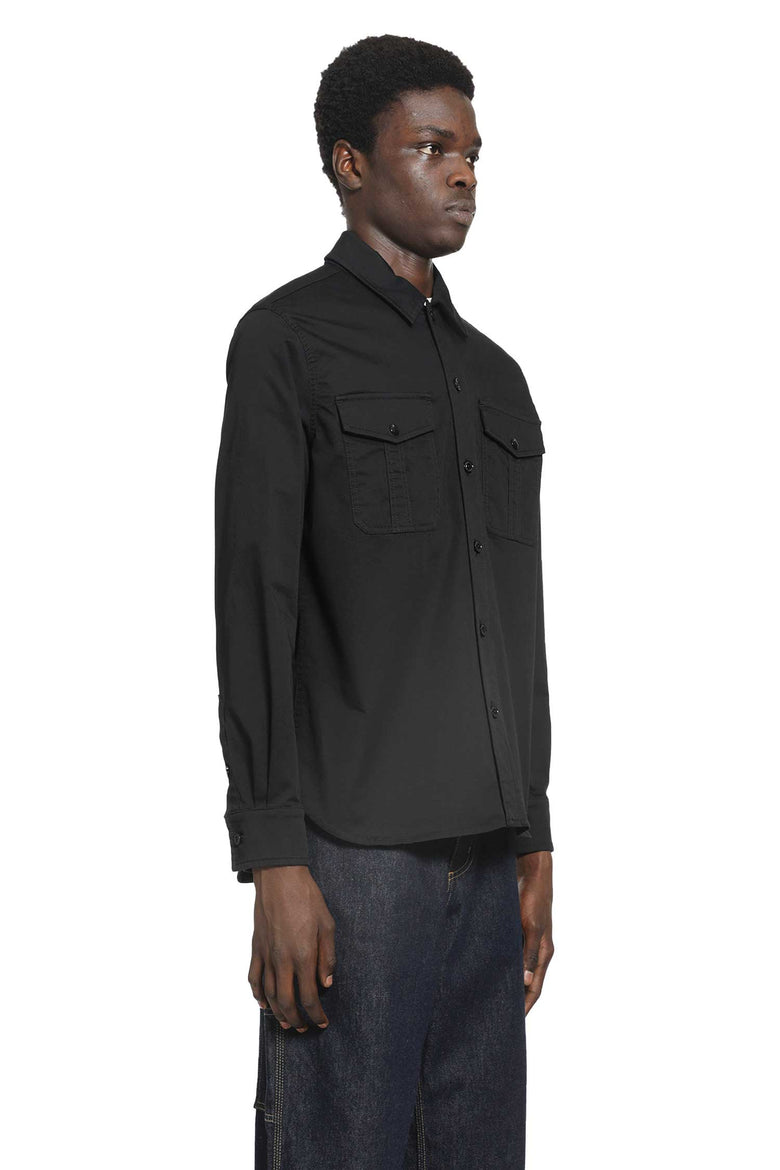 Stretch Cotton Gabardine Shirt