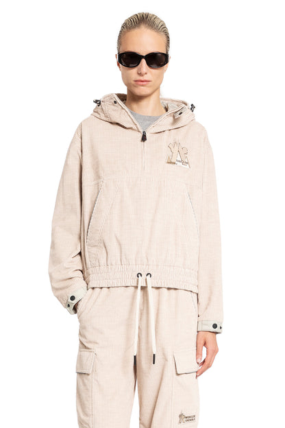 Antonioli MONCLER GRENOBLE WOMAN BEIGE SWEATSHIRTS