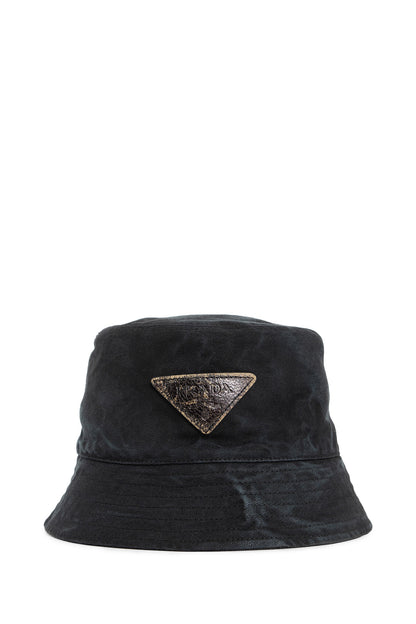 PRADA MAN BLACK HATS