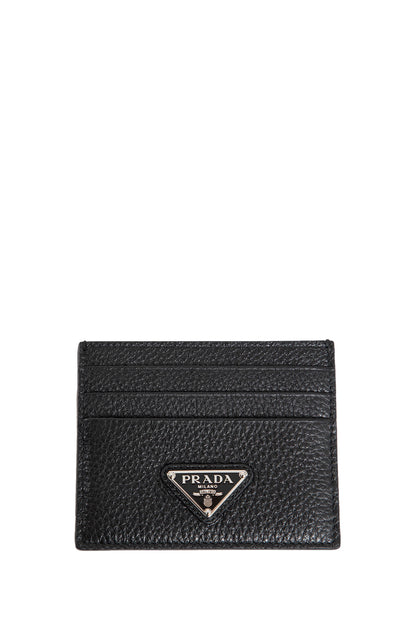 PRADA MAN BLACK WALLETS & CARDHOLDERS