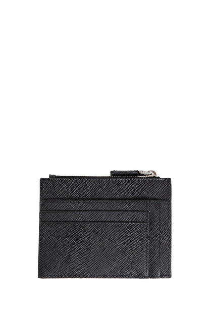 PRADA MAN BLACK WALLETS & CARDHOLDERS