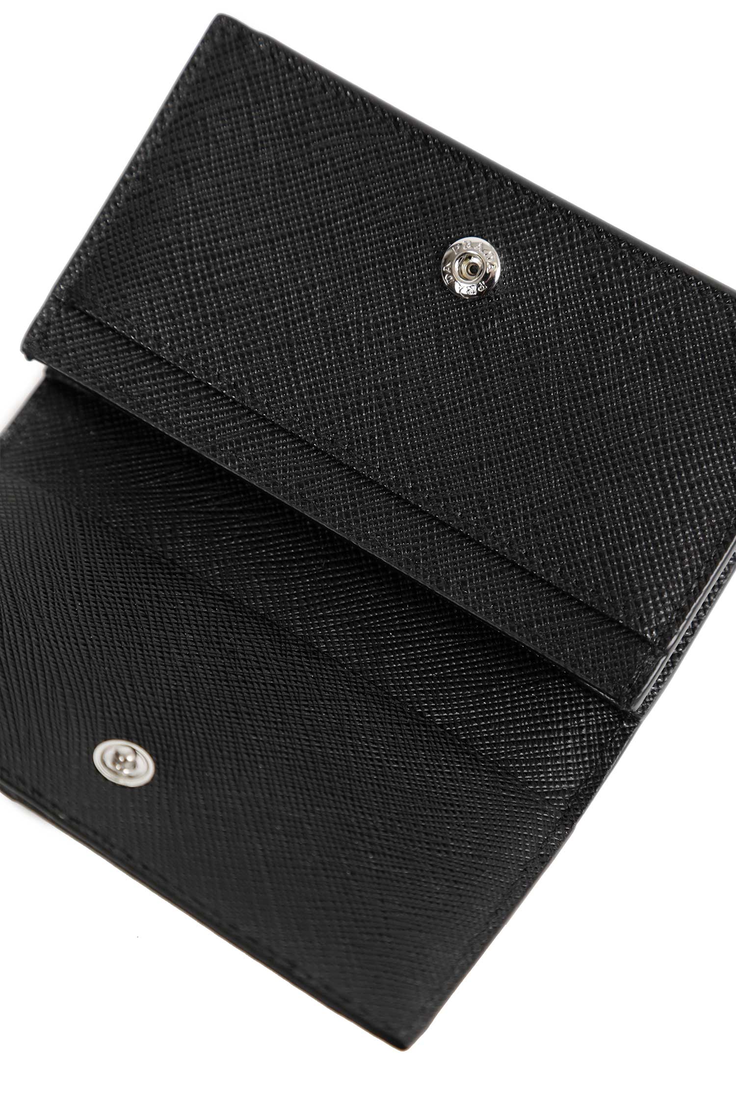 Saffiano Leather Business Card Holder