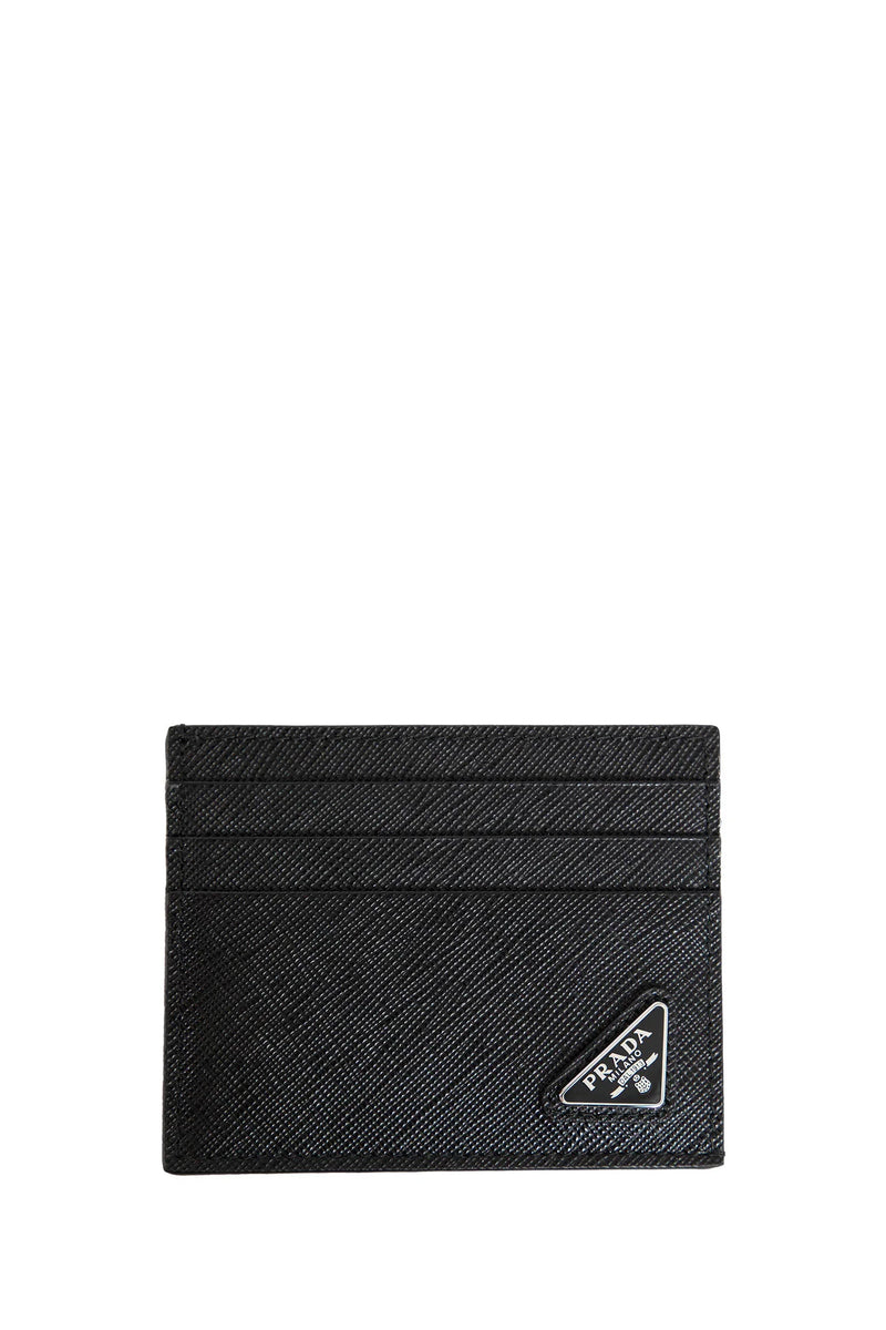 PRADA Leather Card Holder man