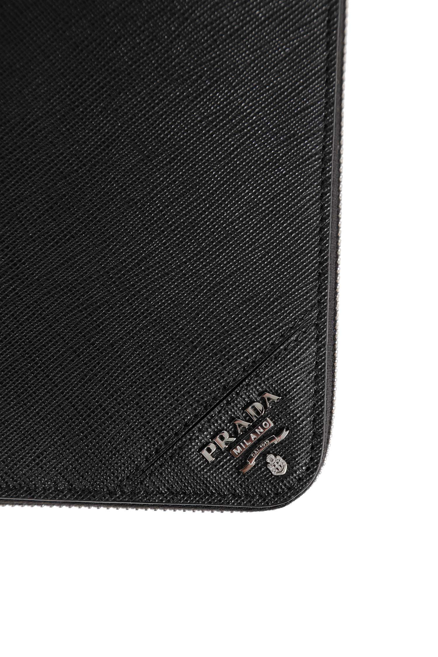 PRADA Saffiano Leather Wallet man