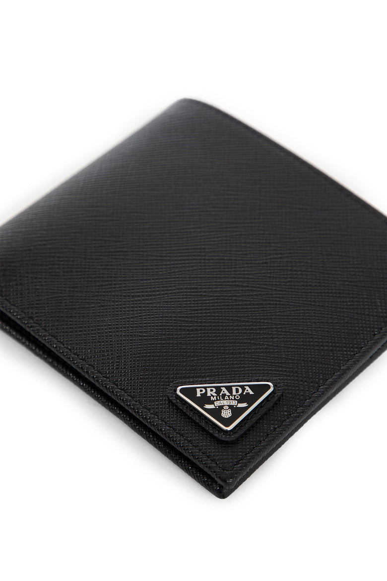 PRADA MAN BLACK WALLETS & CARDHOLDERS