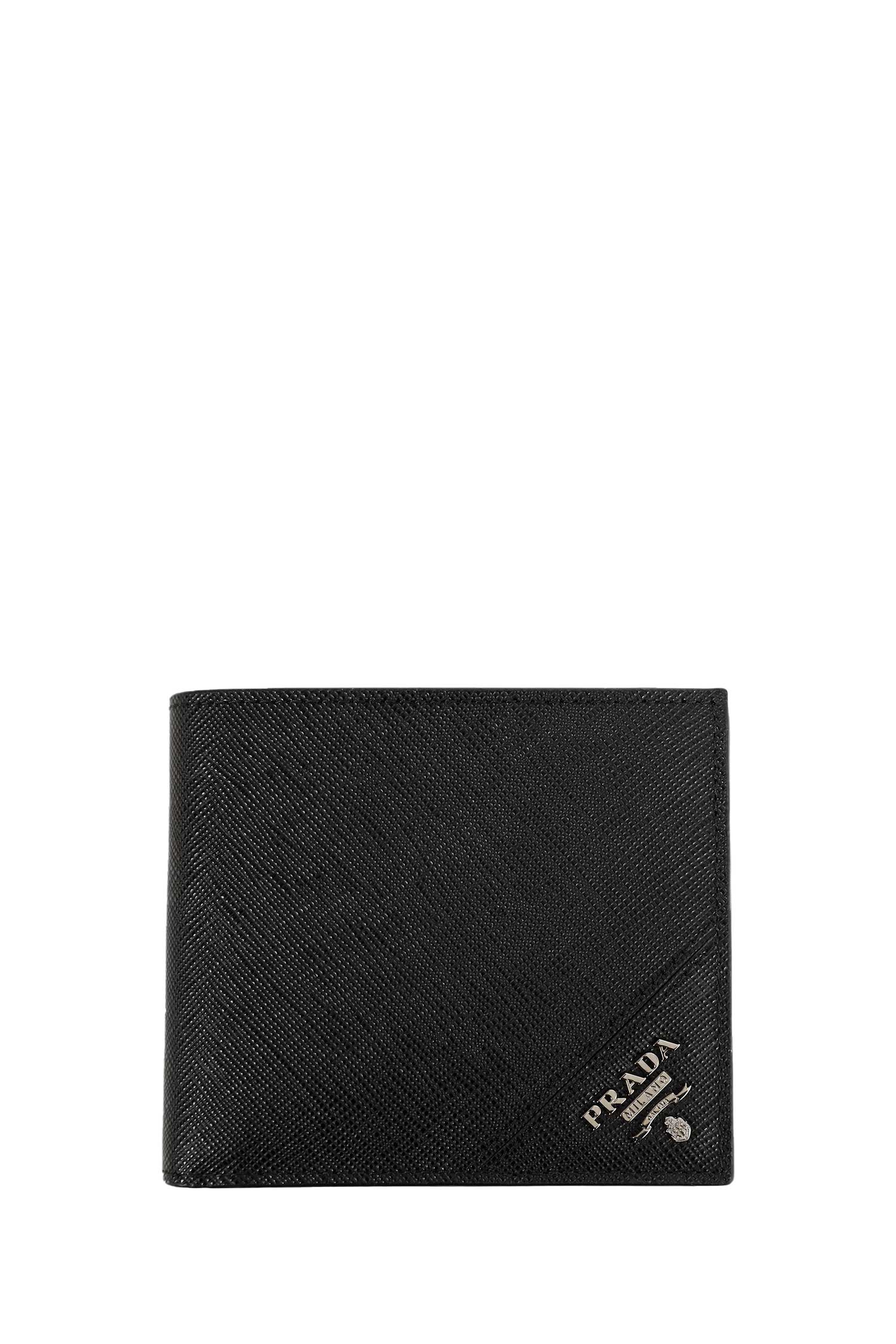 PRADA Saffiano Leather Wallet man