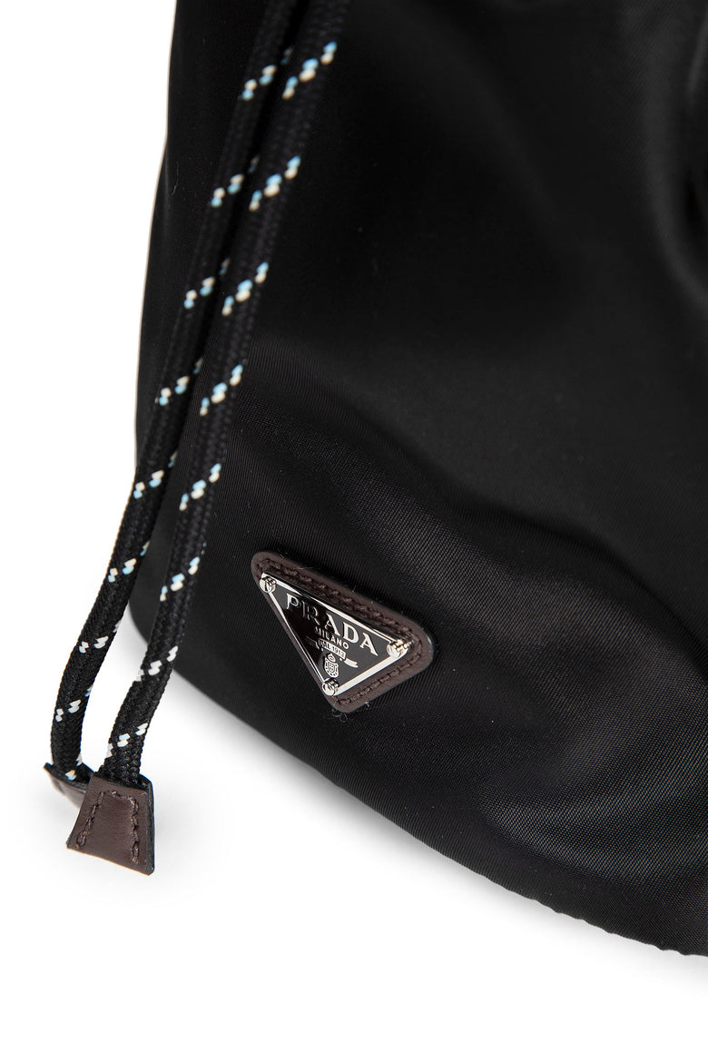 Prada Speedrock Re-Nylon and leather pouch