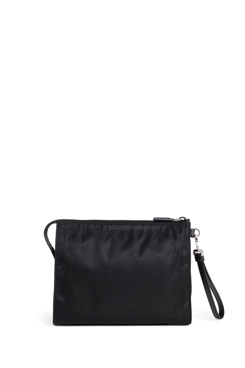 Re-Nylon and Saffiano leather necessaire - Antonioli.eu