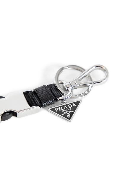 PRADA MAN BLACK KEYCHAINS