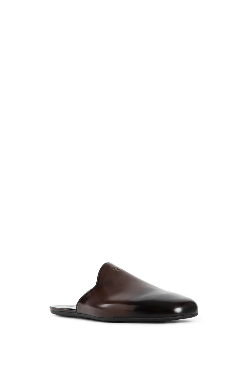 PRADA MAN BROWN MULES