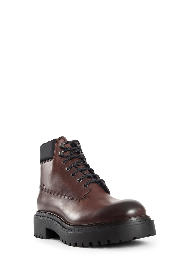 PRADA MAN BROWN BOOTS