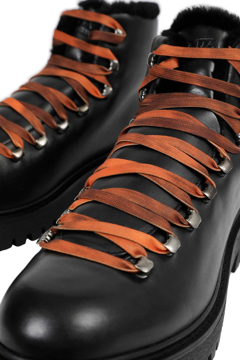 PRADA Lace-Up Ankle Boots man