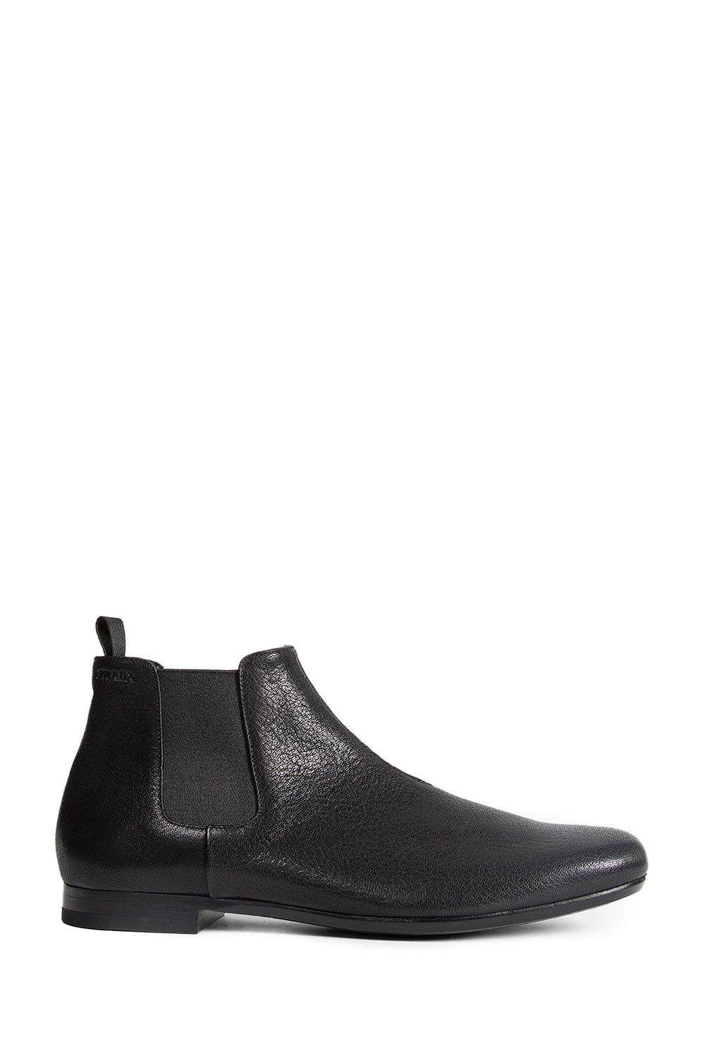 PRADA Leather Chelsea Boots man