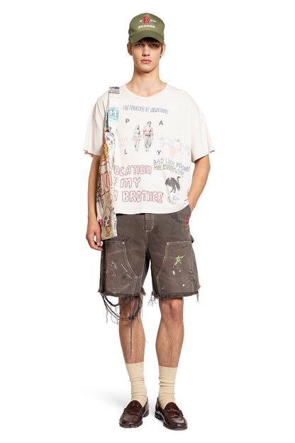 PALY HOLLYWOOD MAN OFF-WHITE T-SHIRTS & TANK TOPS