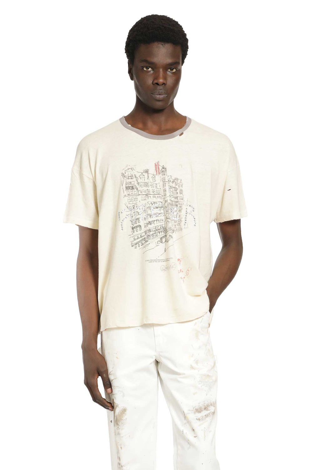 PALY HOLLYWOOD Chealsey Hotel T-shirt man