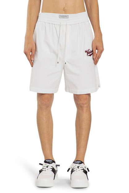 VALENTINO MAN WHITE SHORTS & SKIRTS