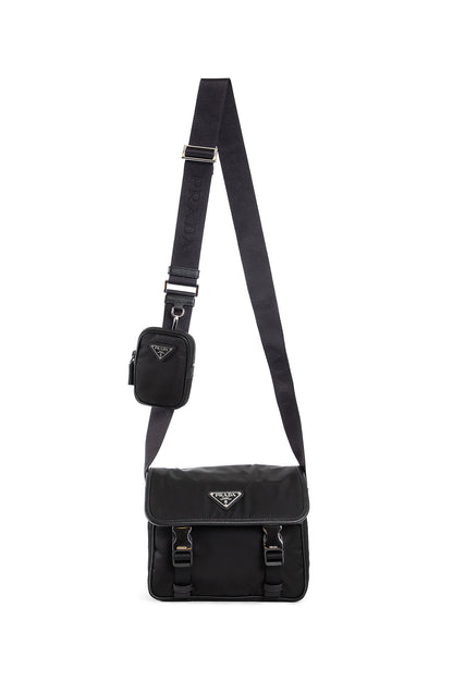 PRADA MAN BLACK CROSSBODY BAGS