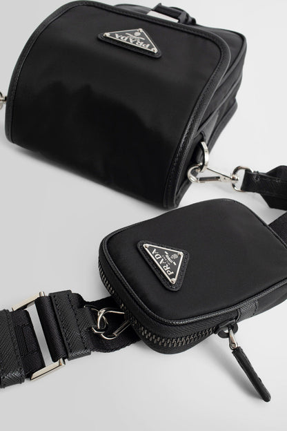 PRADA MAN BLACK SHOULDER BAGS