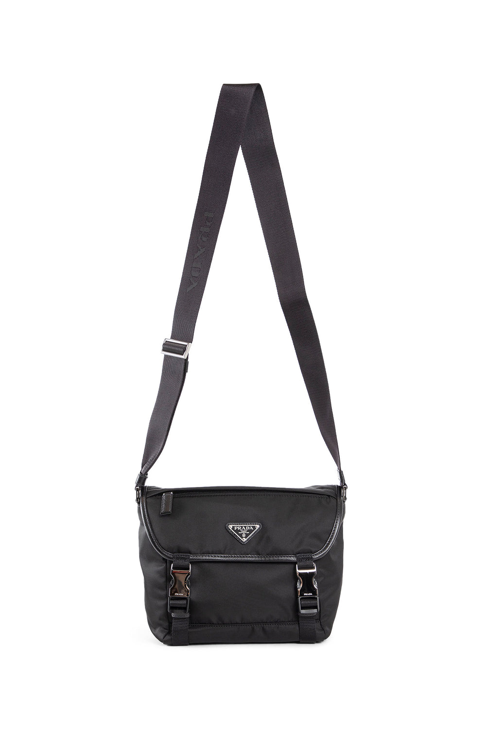 PRADA MAN BLACK CROSSBODY BAGS