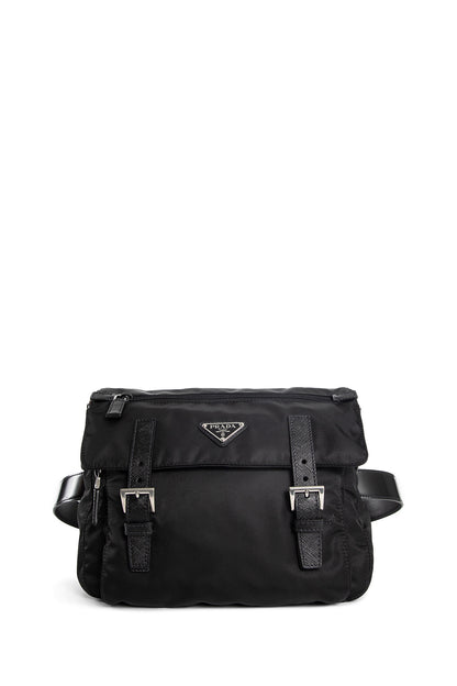 PRADA MAN BLACK SHOULDER BAGS