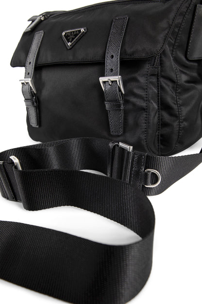 PRADA MAN BLACK SHOULDER BAGS