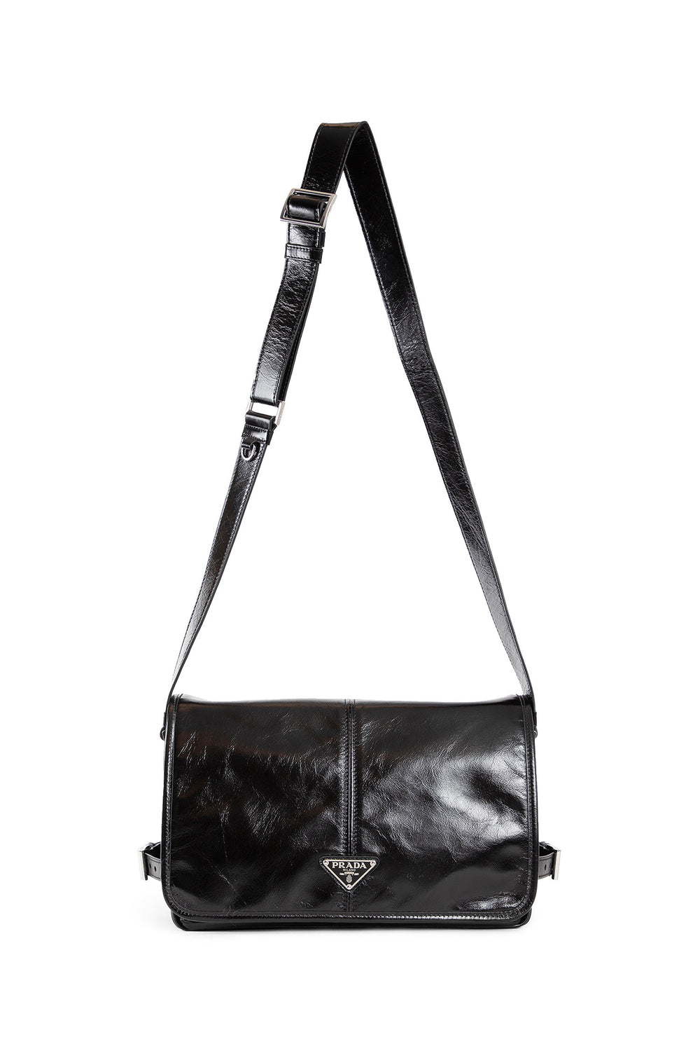 PRADA MAN BLACK SHOULDER BAGS