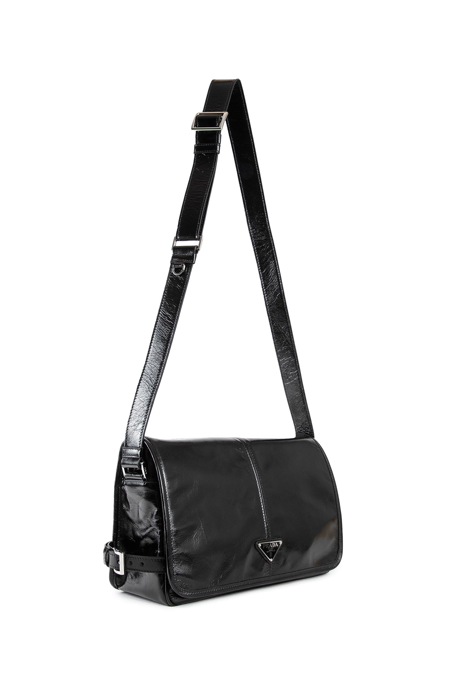 PRADA MAN BLACK SHOULDER BAGS