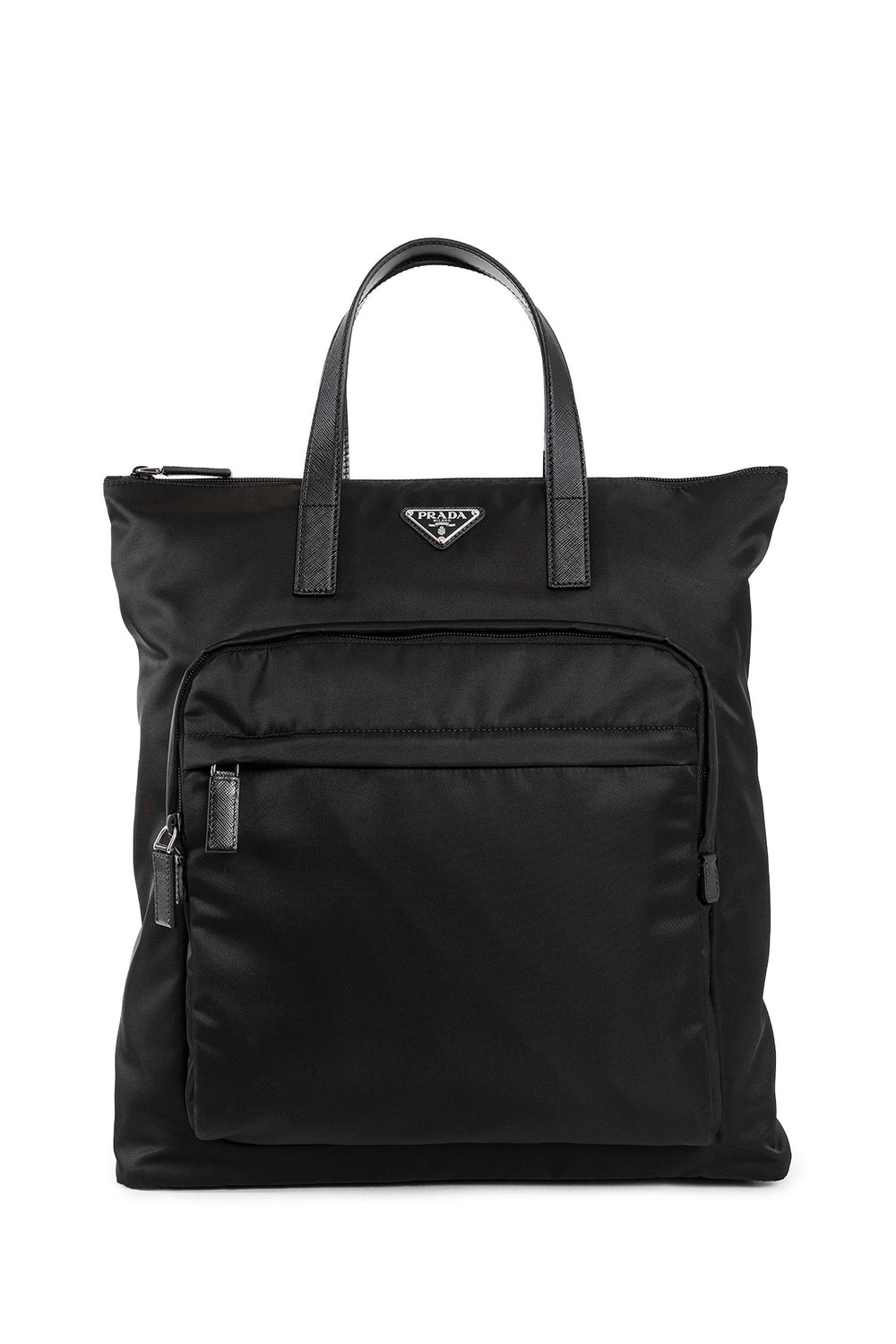 PRADA MAN BLACK TOTE BAGS