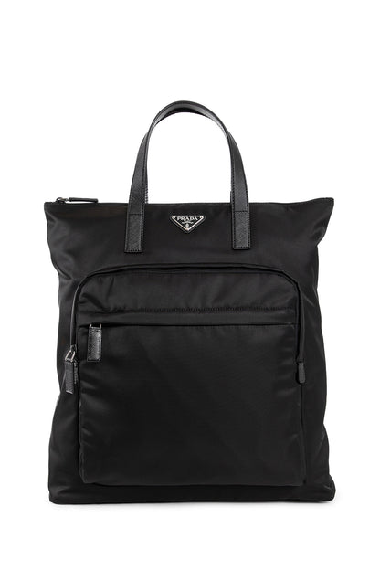 Antonioli PRADA MAN BLACK TOTE BAGS