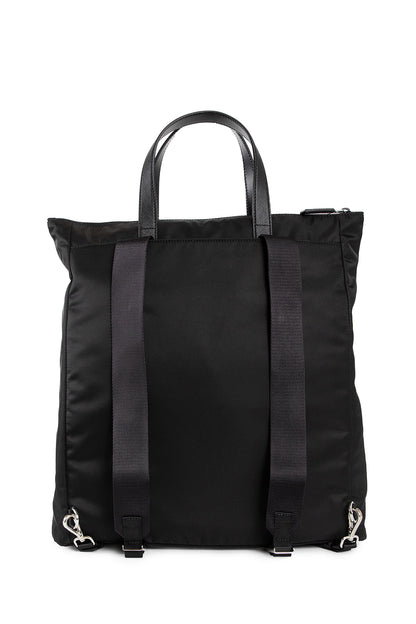 PRADA MAN BLACK TOTE BAGS