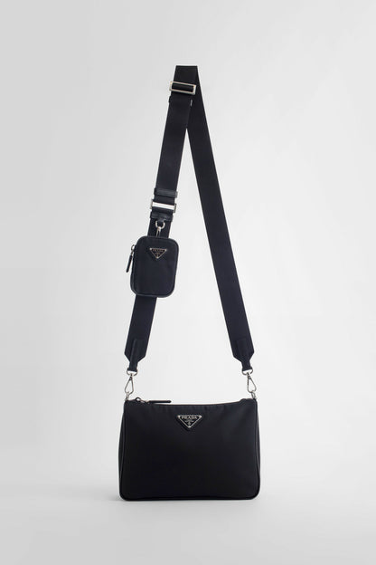 PRADA MAN BLACK CROSSBODY BAGS