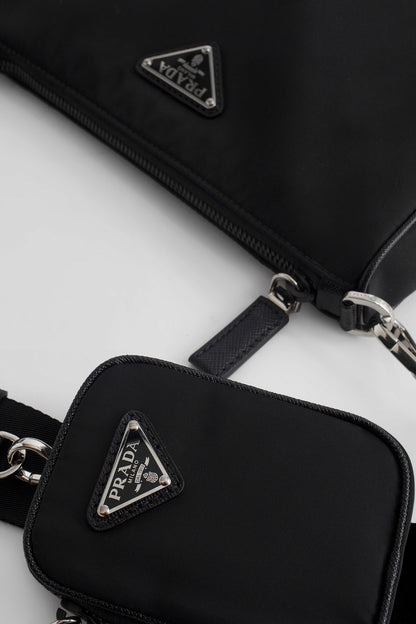 PRADA MAN BLACK CROSSBODY BAGS